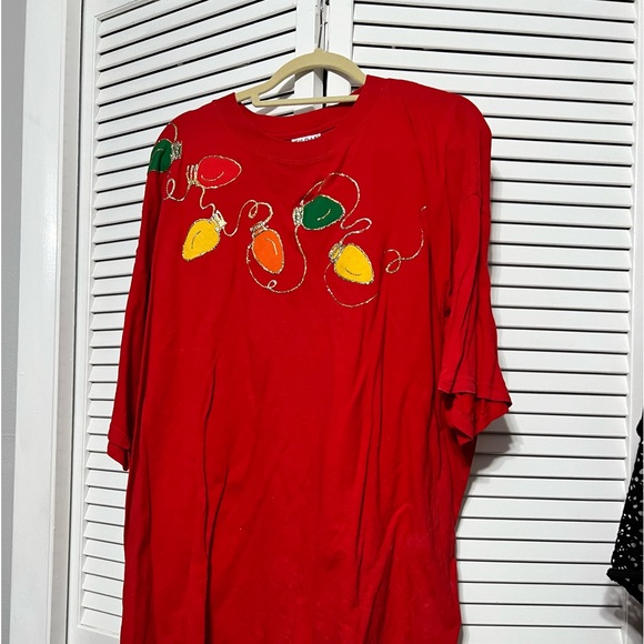 Christmas long Shirt, size XXL hand made - Picture 1 of 4